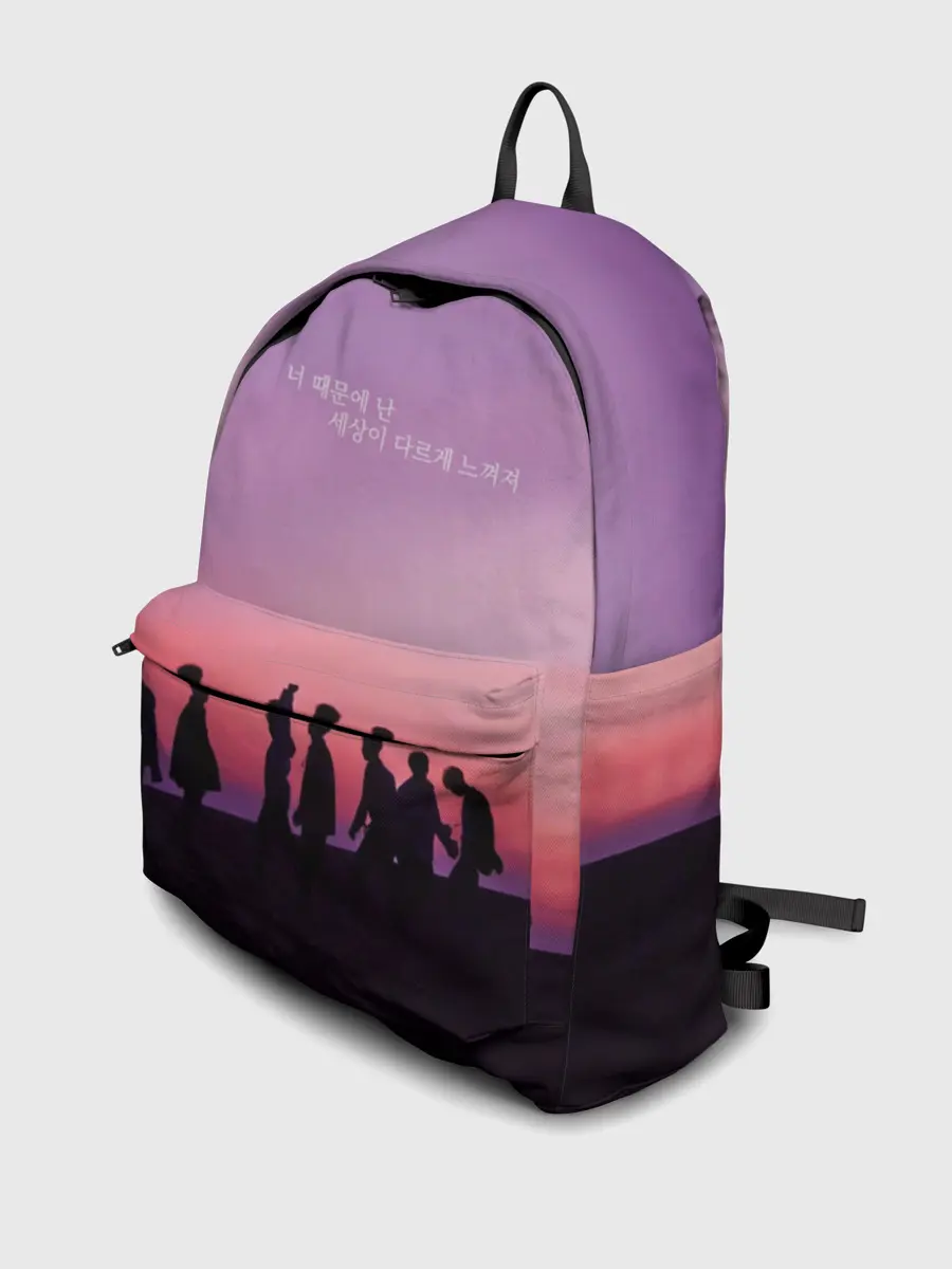 Рюкзак джинсовый / BTS