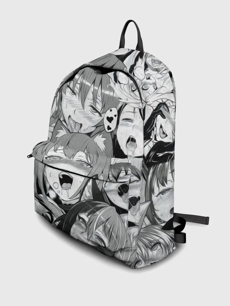 Рюкзак джинсовый / AHEGAO monochrome