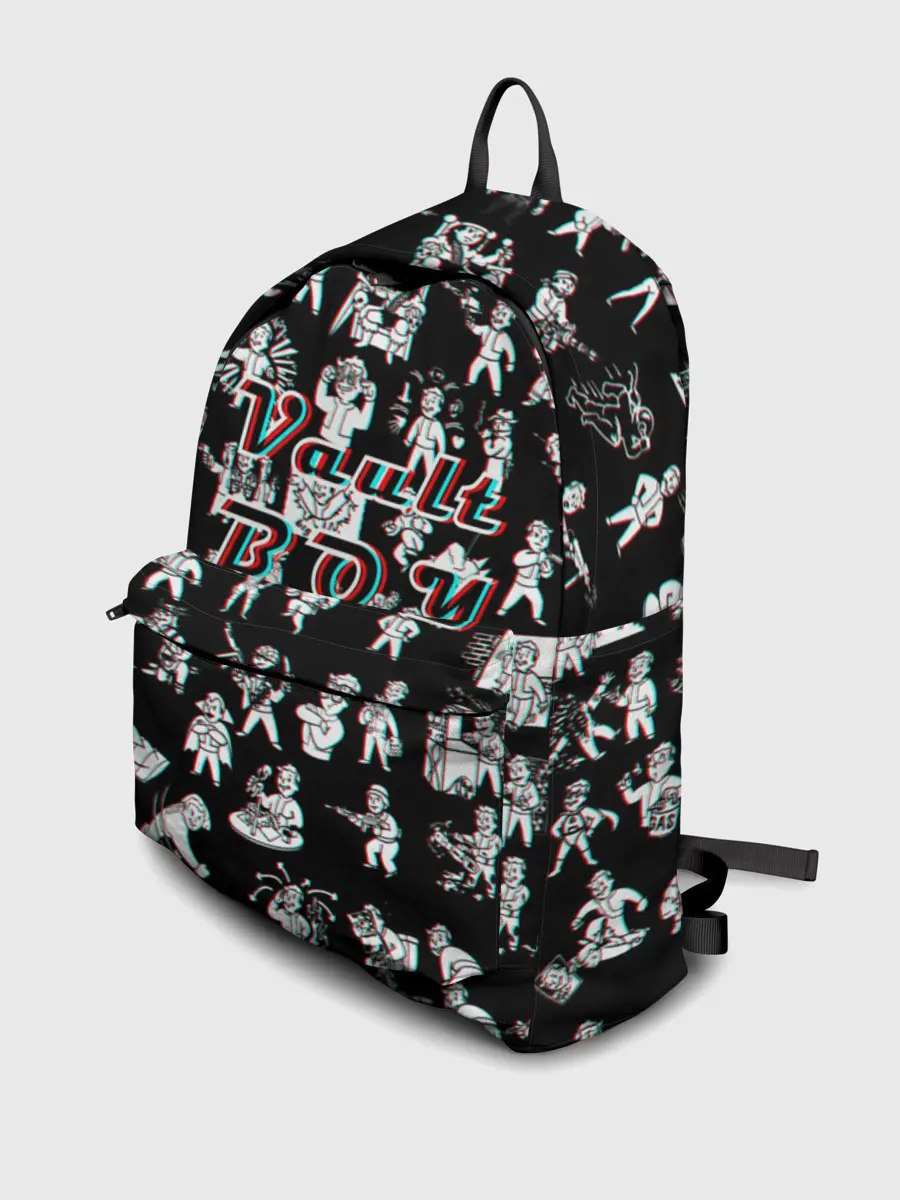 Рюкзак джинсовый / Vault Boy