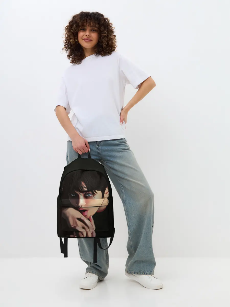 Рюкзак джинсовый / BTS