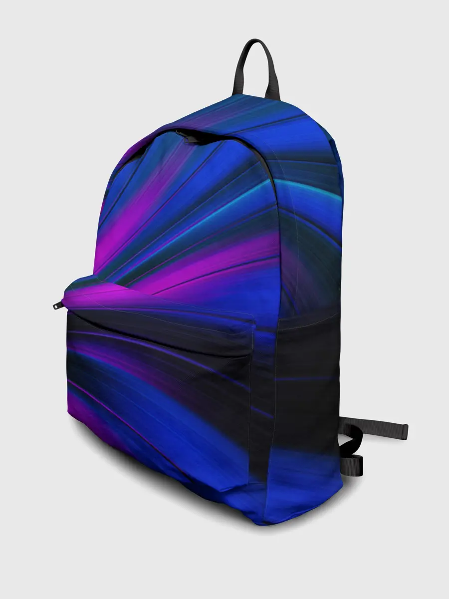 Рюкзак джинсовый / НЕОНОВЫЕ ВОЛНЫ | NEON STRIPES