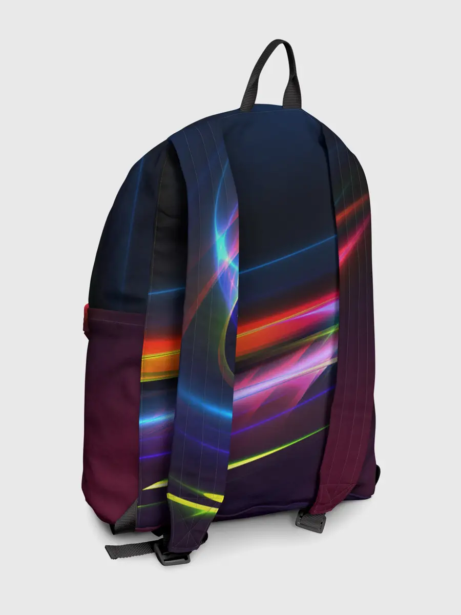 Рюкзак джинсовый / NEON STRIPES