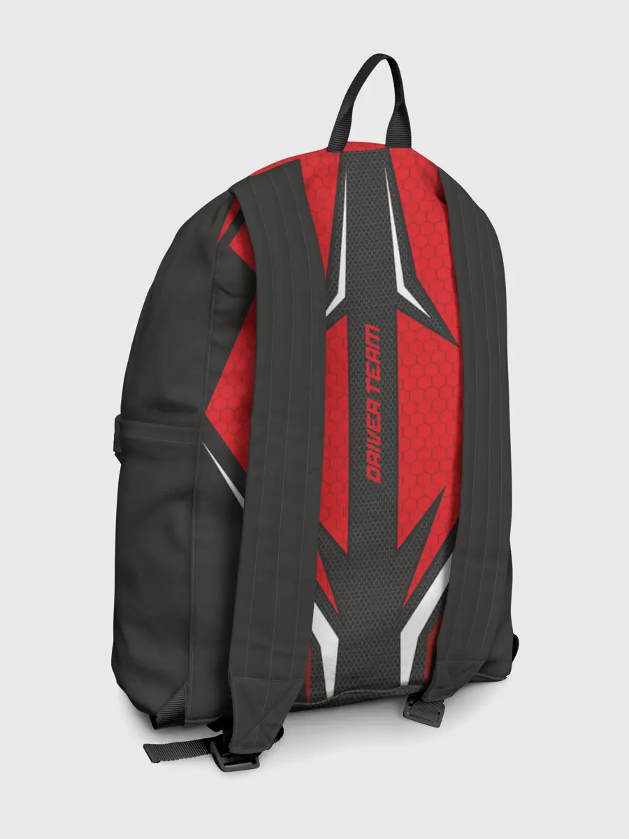 Рюкзак джинсовый / Honda Driver team Red