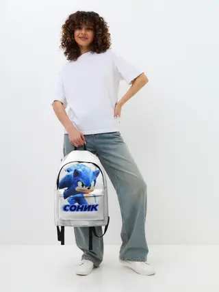 Рюкзак джинсовый / SONIC