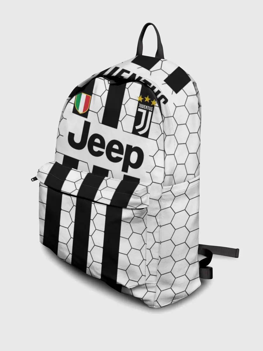 Рюкзак джинсовый / Ювентус в сетку