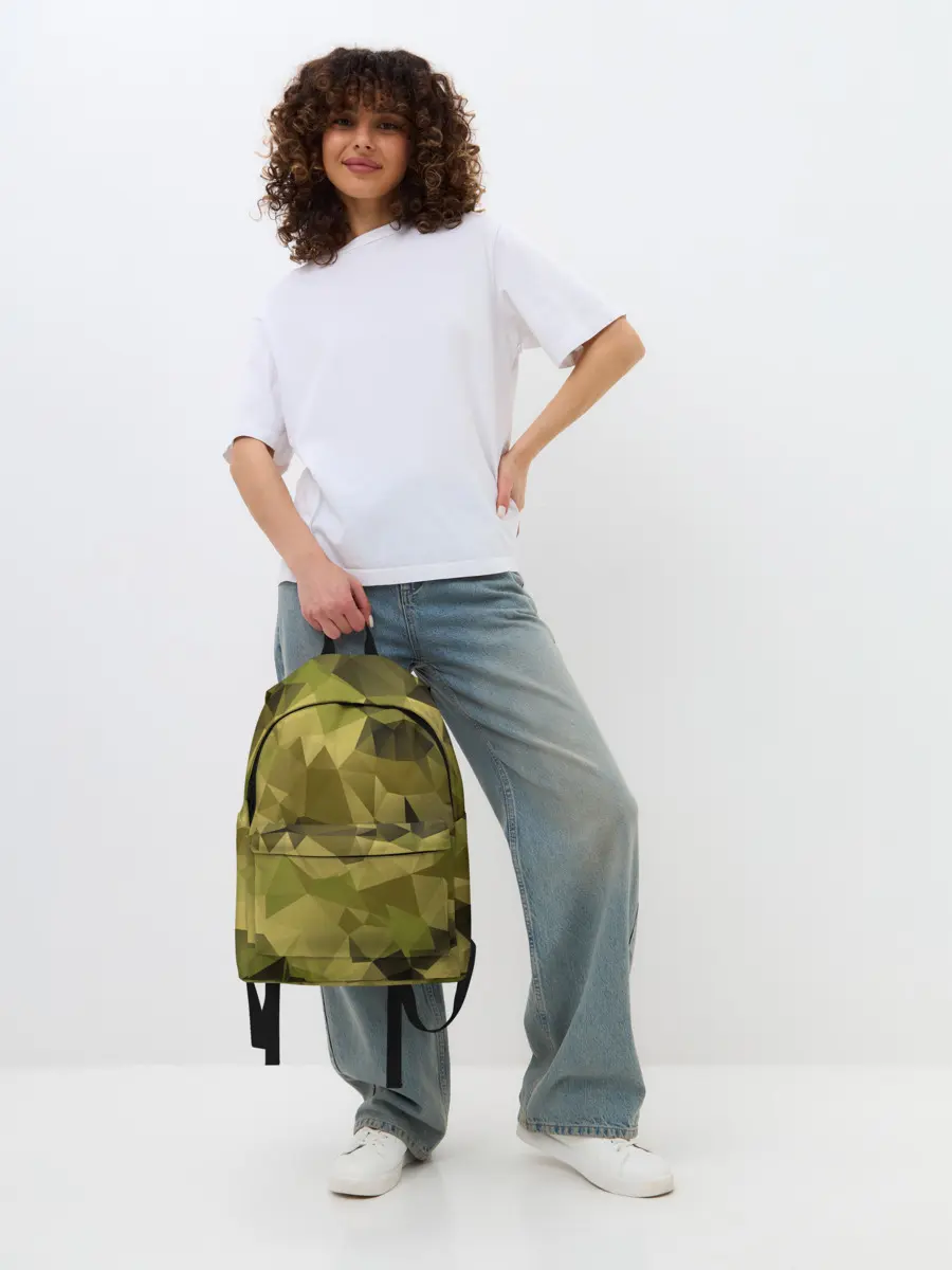 Рюкзак джинсовый / СОВРЕМЕННЫЙ КАМУФЛЯЖ