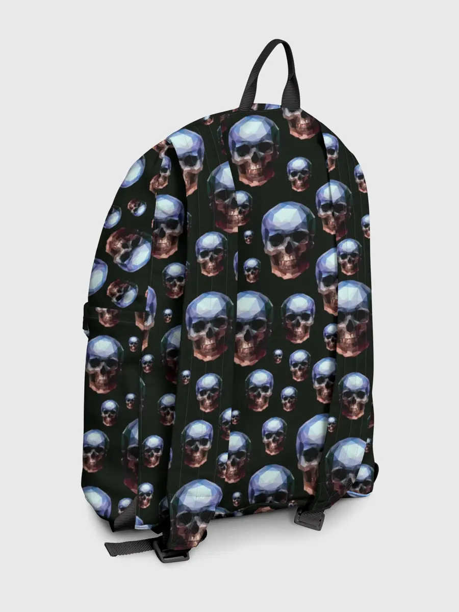 Рюкзак джинсовый / Череп