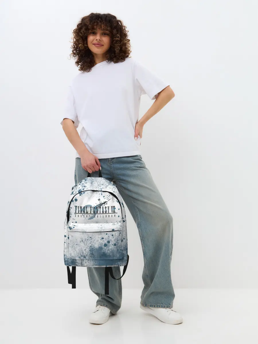 Рюкзак джинсовый / Final Fantasy VII Remake