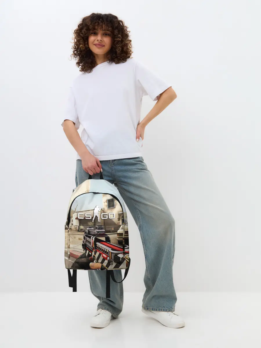 Рюкзак джинсовый / CS:GO - The Aggressor | Aгрессор