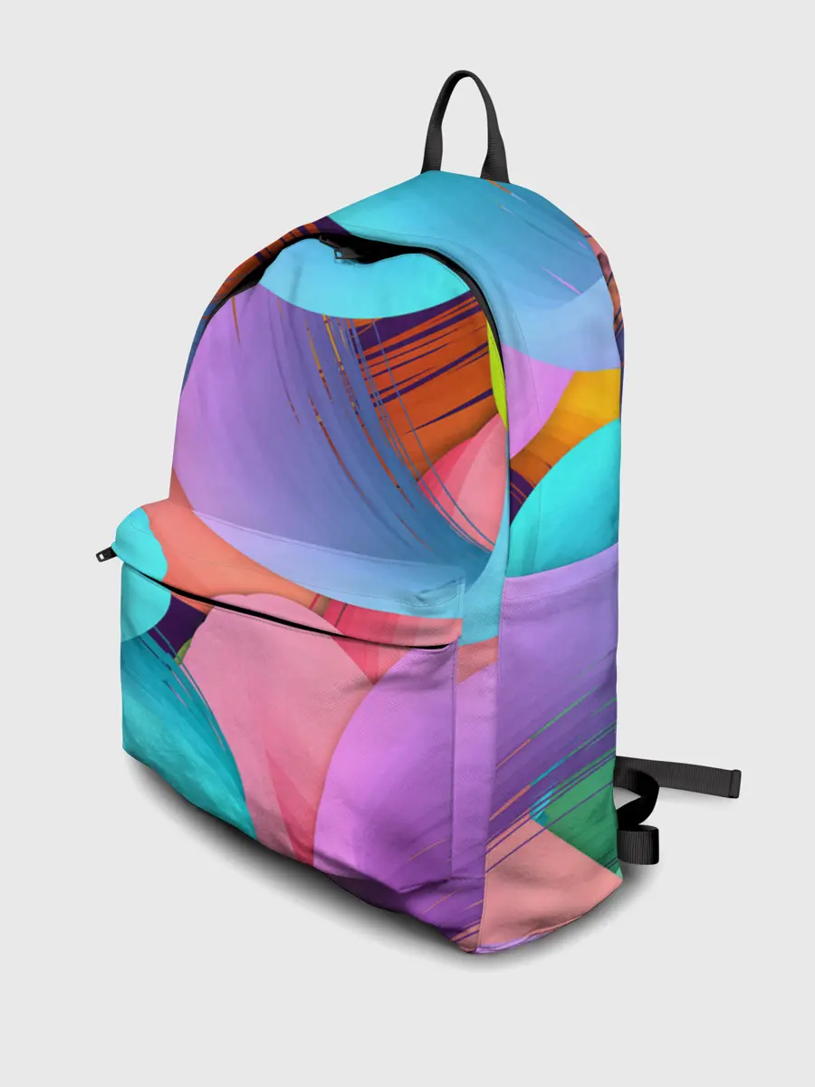 Рюкзак джинсовый / абстракция