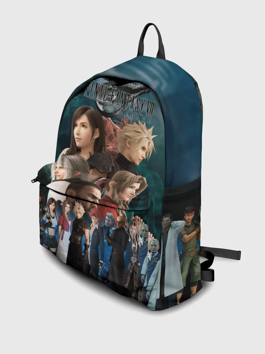 Рюкзак джинсовый / Final Fantasy VII Remake