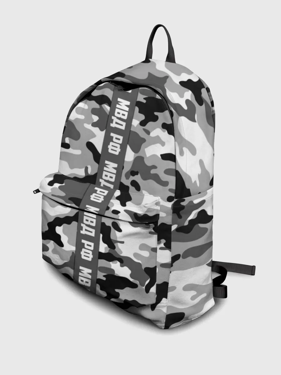 Рюкзак джинсовый / Камуфляж МВД Рф