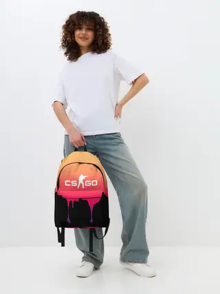 Рюкзак джинсовый / CS GO GRADIENT