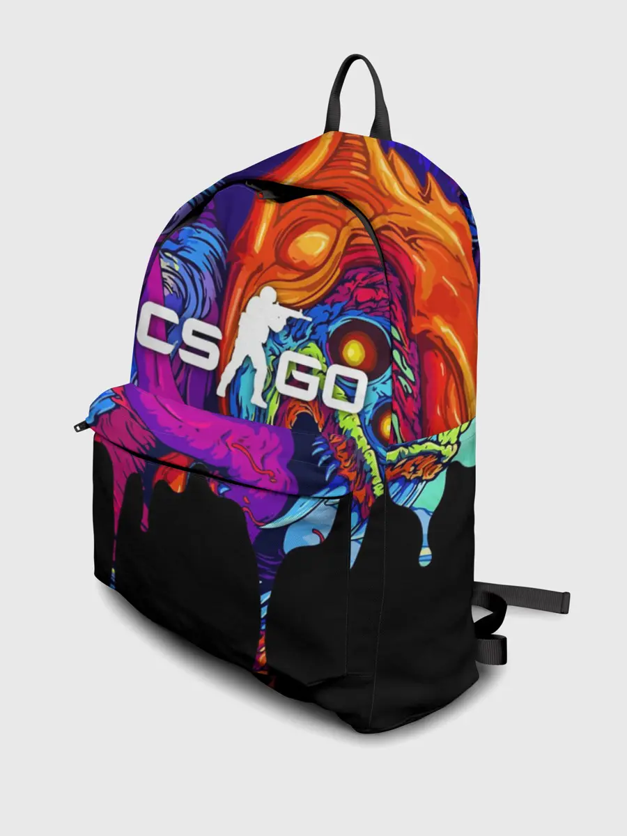 Рюкзак джинсовый / CS GO HYPER BEAST
