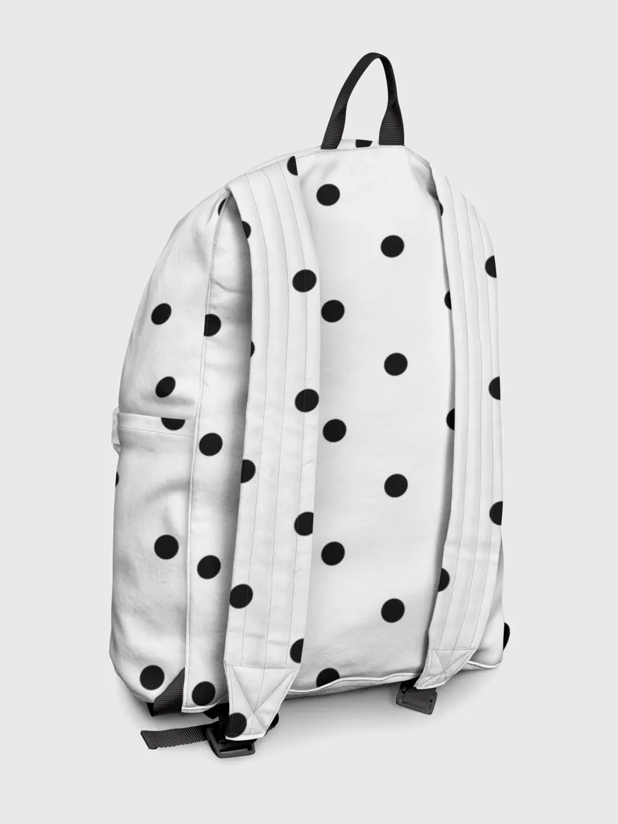 Рюкзак джинсовый / горошек