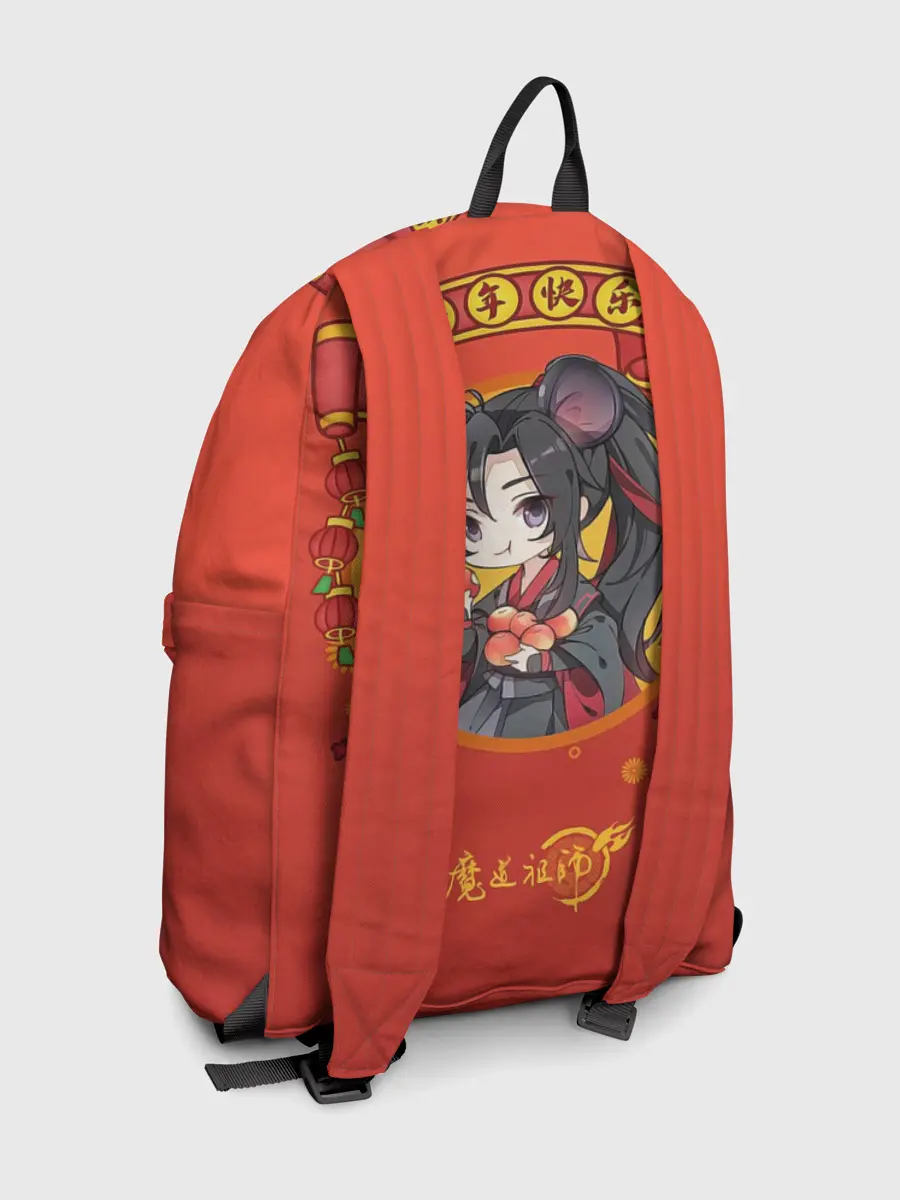 Рюкзак джинсовый / Чиби Лань Чжань и Вэй Ин