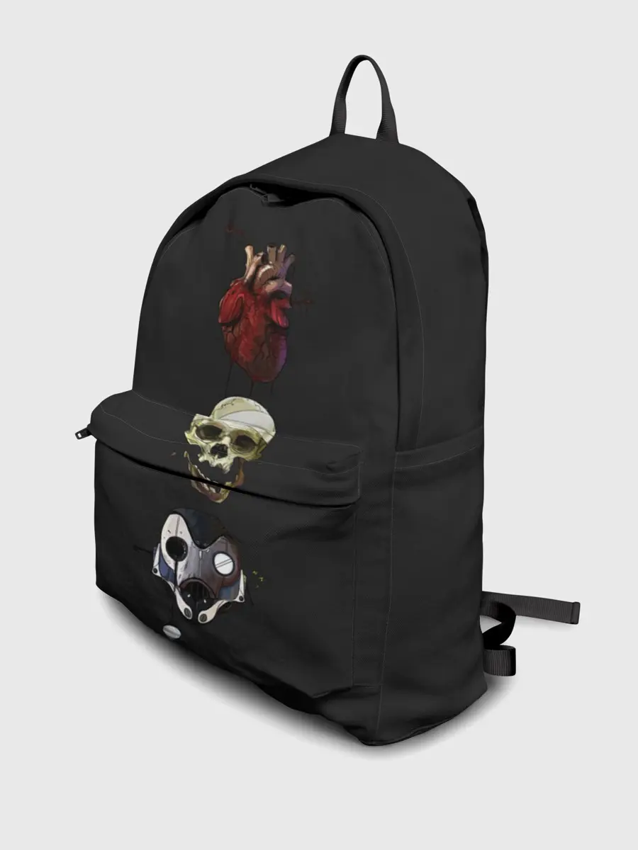 Рюкзак джинсовый / Love Death and Robots