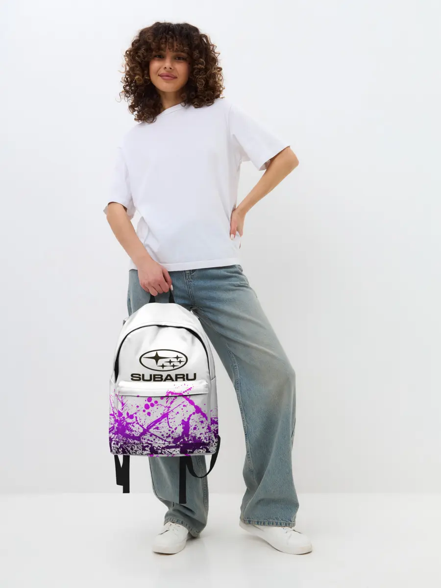 Рюкзак джинсовый / SUBARU