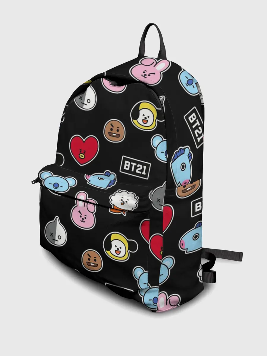 Рюкзак джинсовый / BT21 | BTS | БТС | BANGTAN BOYS