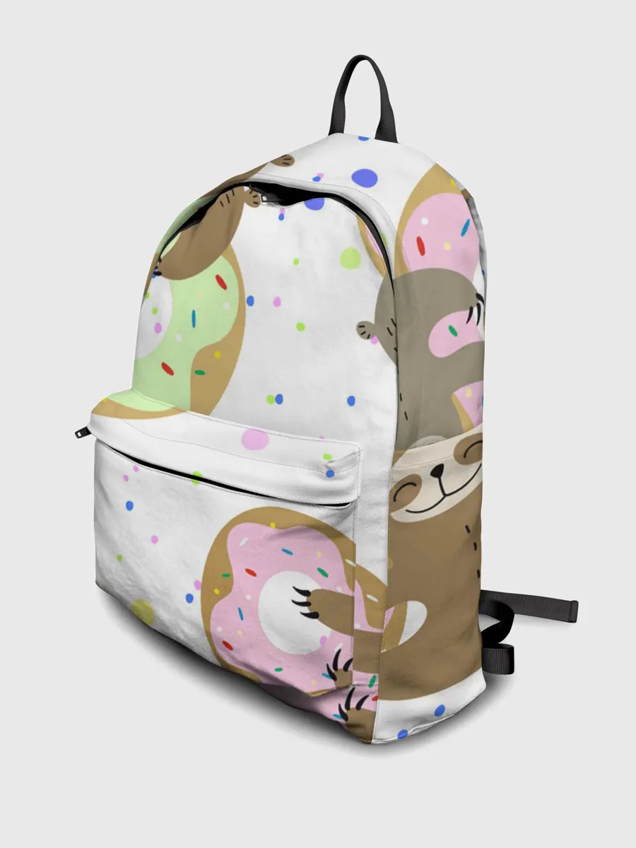 Рюкзак джинсовый / Милый Ленивец