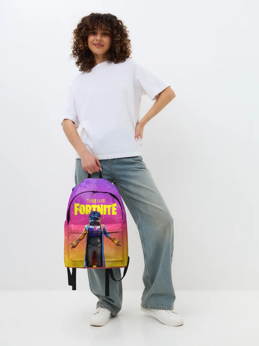 Рюкзак джинсовый / TRAVIS SCOTT+FORTNITE