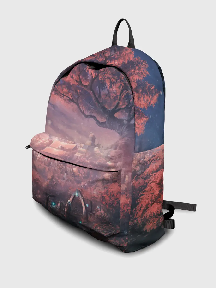 Рюкзак джинсовый / Anime art tree