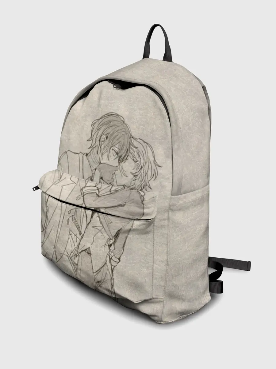 Рюкзак джинсовый / Дазай и Чуя