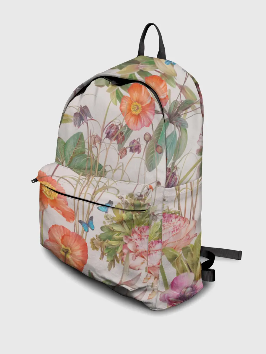 Рюкзак джинсовый / Цветы