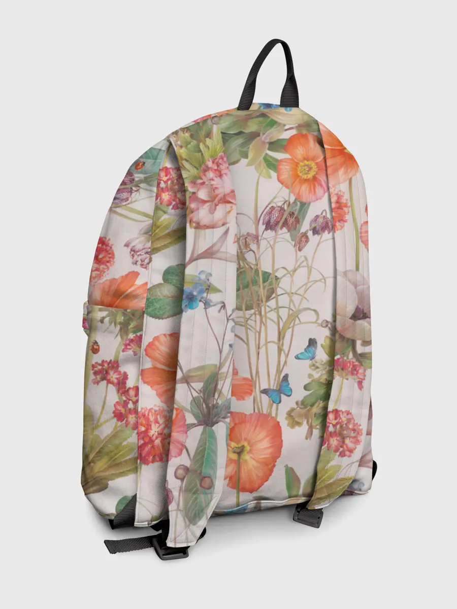 Рюкзак джинсовый / Цветы