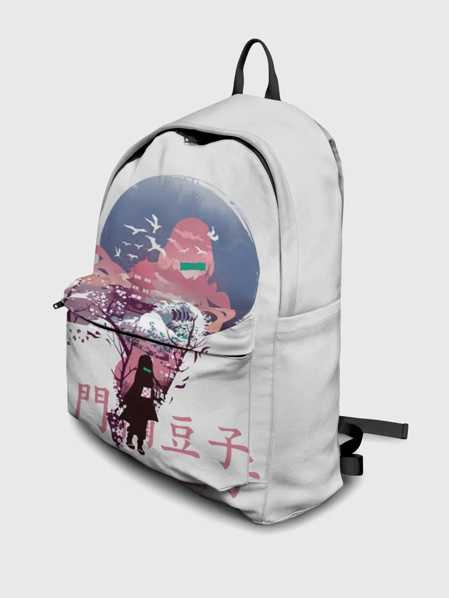 Рюкзак джинсовый / Kamado Nezuko