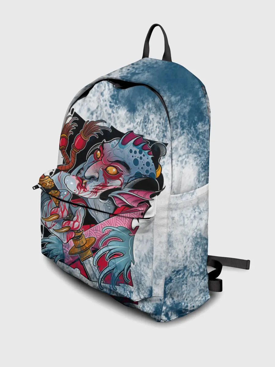 Рюкзак джинсовый / Водяной | Мифология