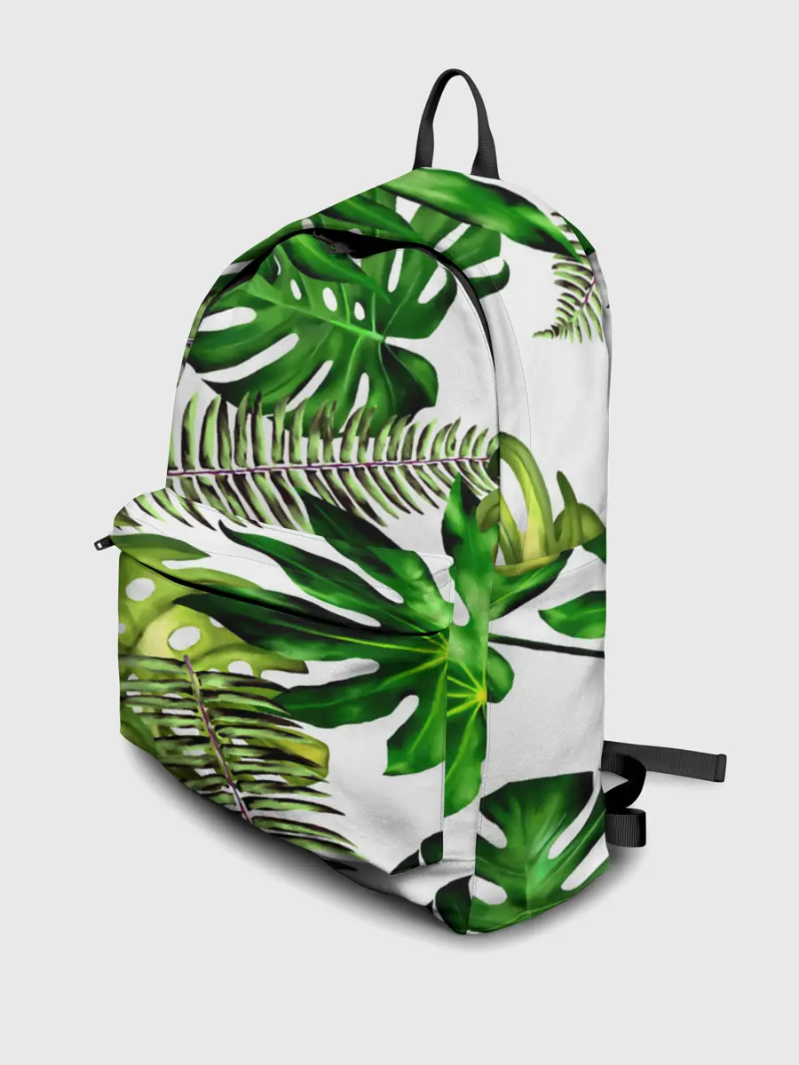 Рюкзак джинсовый / ГАВАЙСКИЕ ЛИСТЬЯ