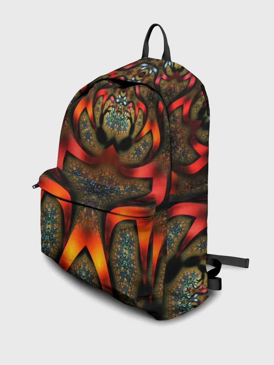 Рюкзак джинсовый / ДИКИЙ УЗОР