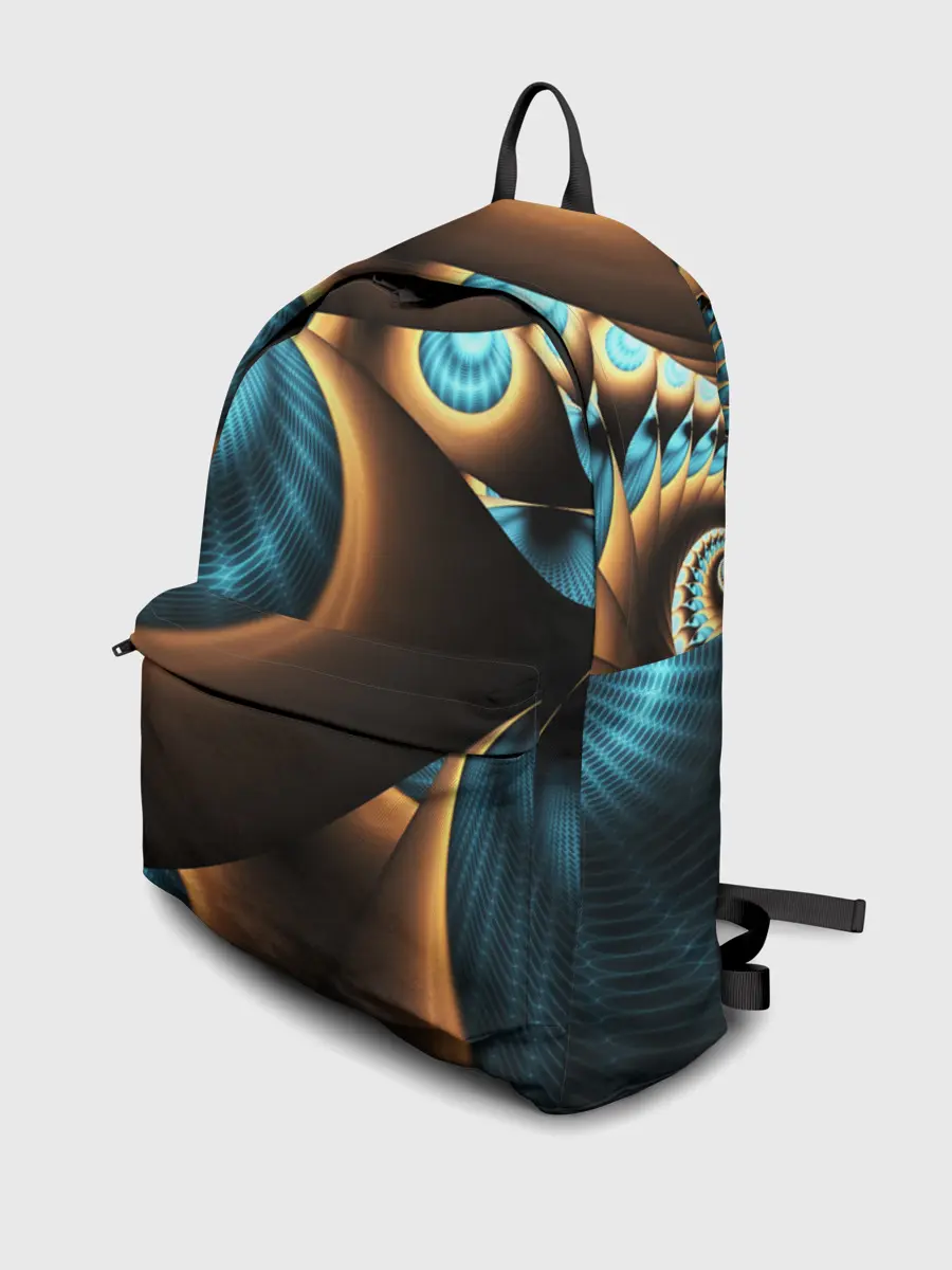 Рюкзак джинсовый / 3D FRACTAL