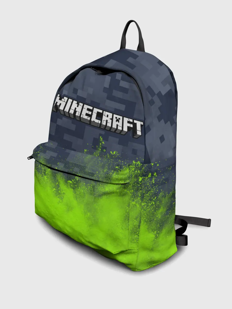 Рюкзак джинсовый / MINECRAFT / МАЙНКРАФТ