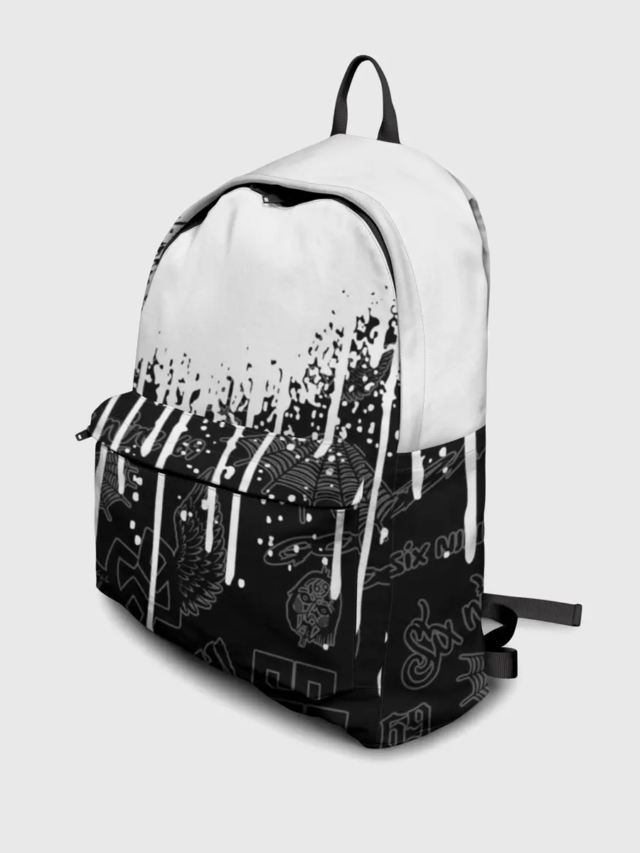 Рюкзак джинсовый / 6ix9ine.