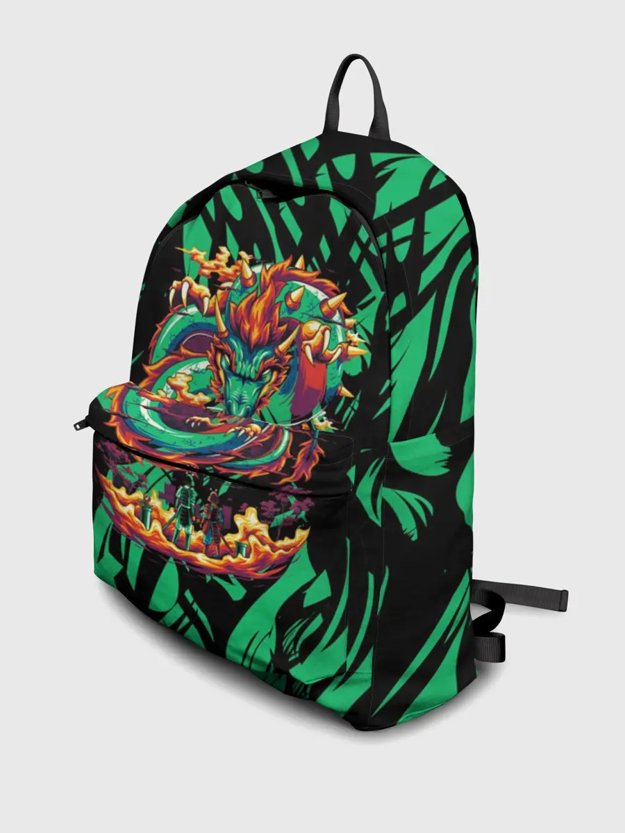 Рюкзак джинсовый / Dragon | Дракон