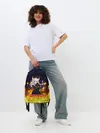 Рюкзак джинсовый / Helltaker Satan Girl
