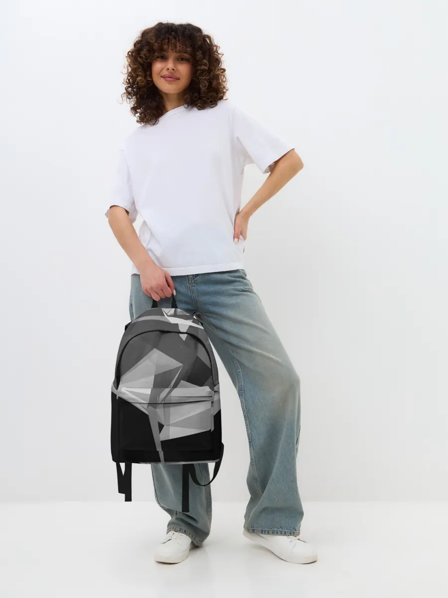 Рюкзак джинсовый / Camo - Black & White