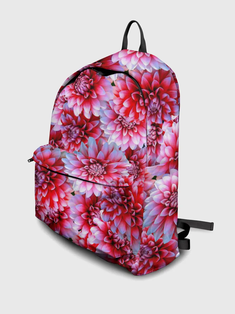 Рюкзак джинсовый / Георгины