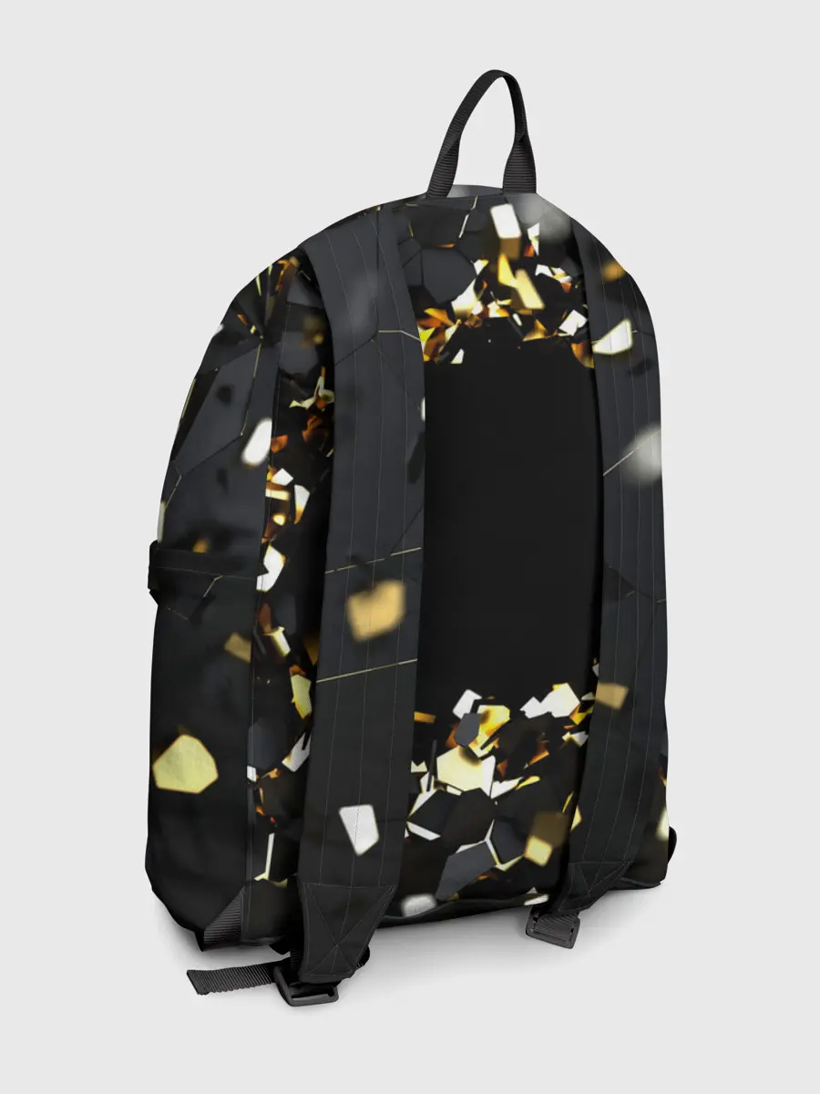 Рюкзак джинсовый / Брызги стекла