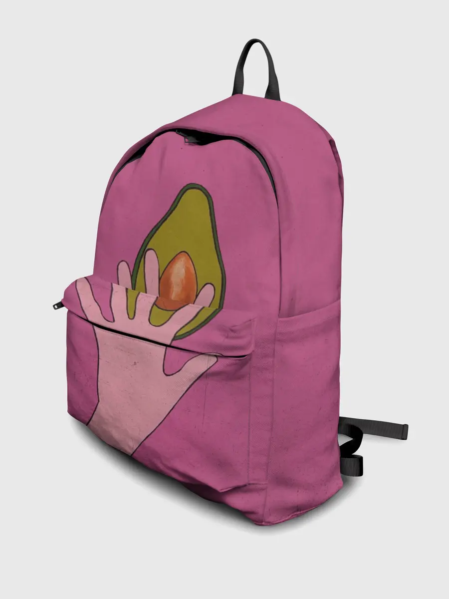 Рюкзак джинсовый / avocado