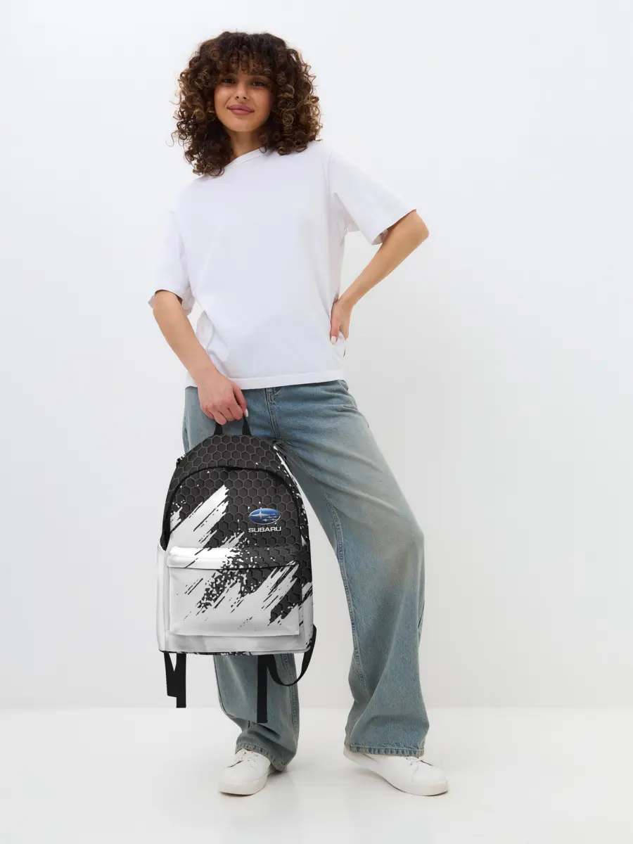 Рюкзак джинсовый / SUBARU