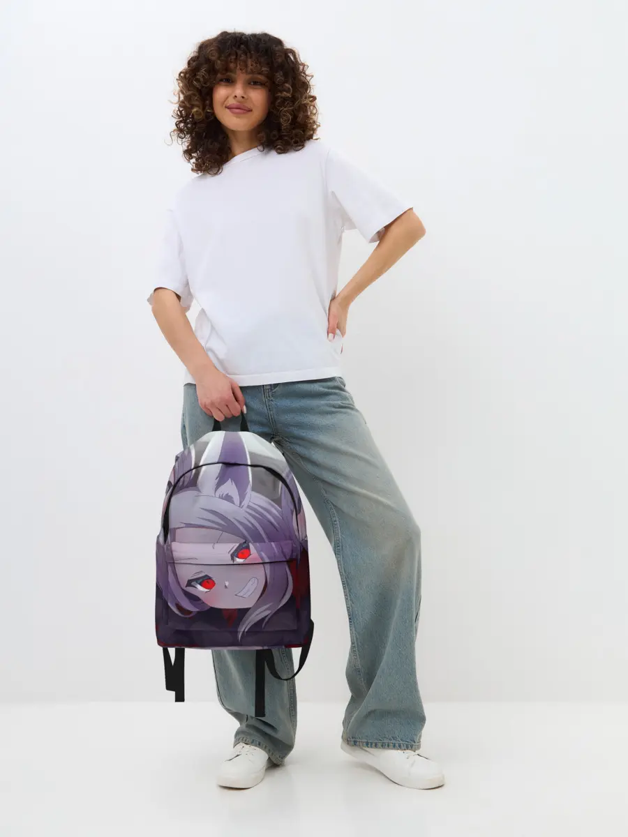 Рюкзак джинсовый / Цербер из Хеллтейкера