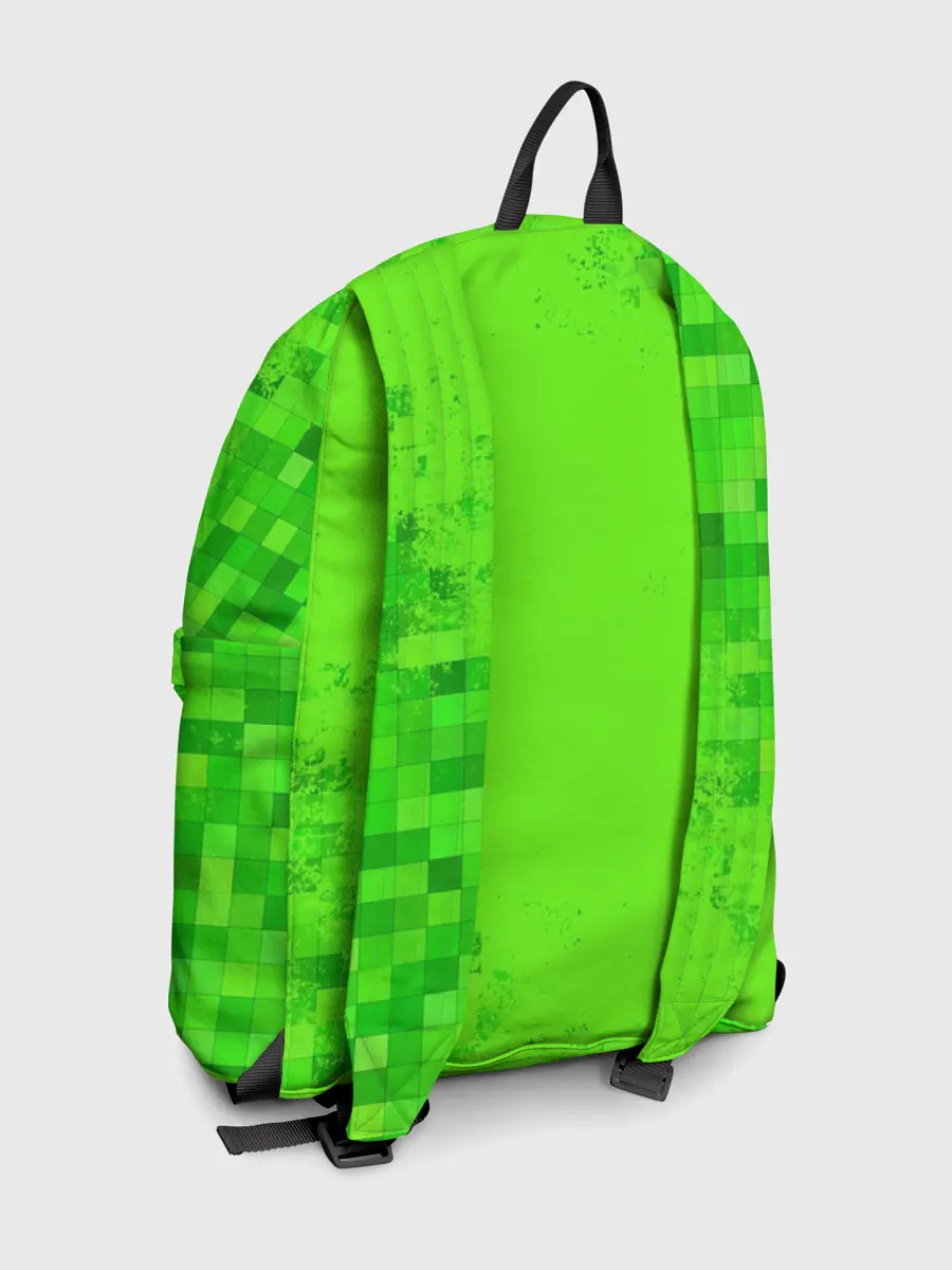 Рюкзак джинсовый / MINECRAFT CREEPER CAT