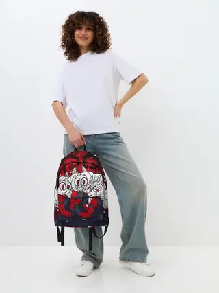 Рюкзак джинсовый / HELLTAKER CERBERUS