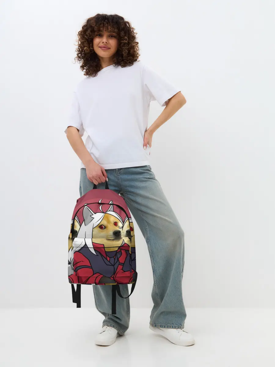 Рюкзак джинсовый / ХЕЛЛТЕЙКЕР ДОГГО