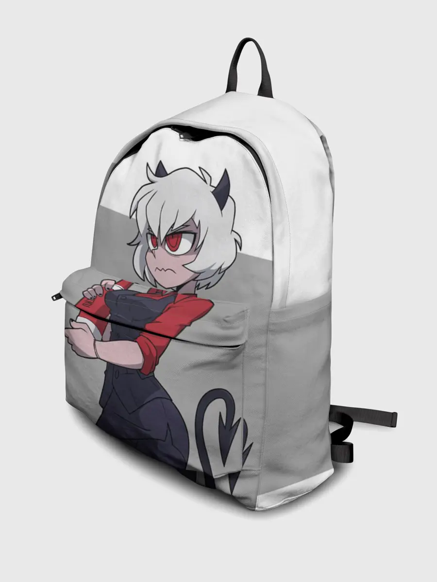 Рюкзак джинсовый / Сердитая Малина. HELLTAKER