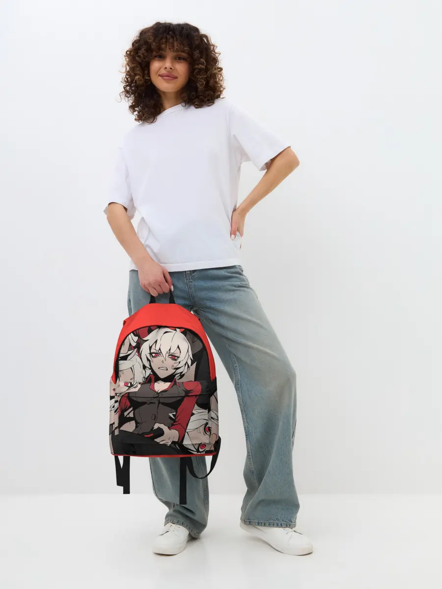 Рюкзак джинсовый / Хеллтейкер персонажи