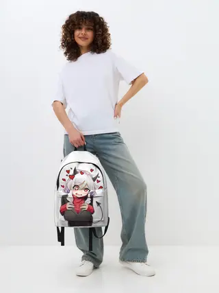 Рюкзак джинсовый / ХЕЛЛТЕЙКЕР